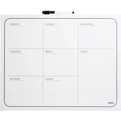 Afbeelding van Desq magnetische weekplanner ft 40 x 50 cm planbord