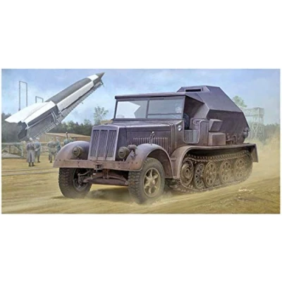 Afbeelding van 1:35 Trumpeter 09537 Sd.Kfz.7/3 Half Track Artillery Tractor Plastic Modelbouwpakket