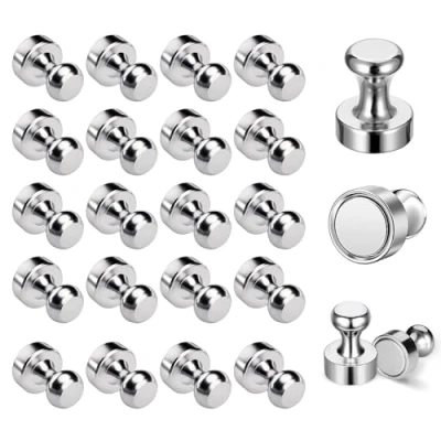 Afbeelding van 24 stuks neodymium magneten, magneten 12 x 16 mm, sterke N52, kleine kegelmagneten voor magneetborden, koelkasten, naaldmessen