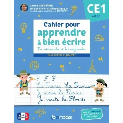 Image de Cahier pour apprendre à bien écrire CE1