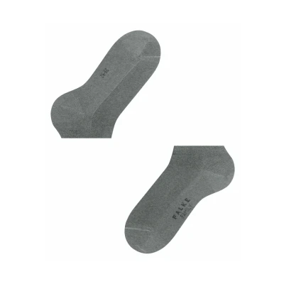 Afbeelding van Falke Family Sneaker Socks Everyday Casual Sokken Light greymel., Heren, Maat: 47 50, greymel.