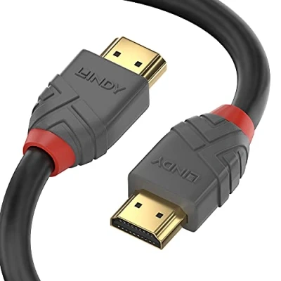 Afbeelding van LINDY 36968 HDMI kabel Aansluitkabel A stekker, stekker 15.00 m Zwart, Grijs
