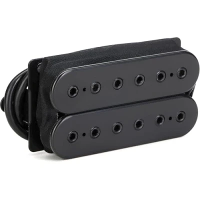 Afbeelding van DiMarzio DP159FBK F Spaced gitaar microfoon dubbele spoel met Floyd Rose vibrato ezel positie zwart