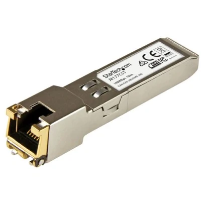 Image de StarTech.com Gigabit RJ45 Copper SFP Transceiver module HP J8177C Compatible transmetteur (mini GBIC) Ethernet