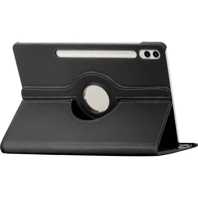 Afbeelding van iMoshion Tablet Hoes Geschikt voor Samsung Galaxy Tab S9 Ultra 360 Draaibare Bookcase Zwart