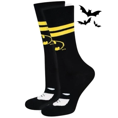 Afbeelding van DC Comics The Batman Superman herensokken, fantasie, originele sokken, 40 45, 1 3 paar, paar