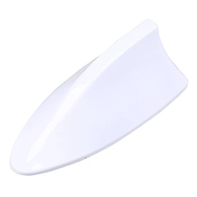 Afbeelding van Possbay, Universele auto antenne haaienvin voor SUV, vrachtwagen, bestelwagen, (wit)