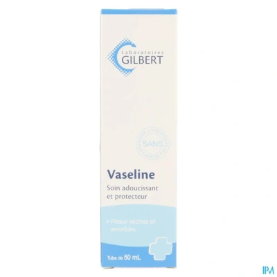 Image de Gilbert Vaseline Blanche Tube 50ml