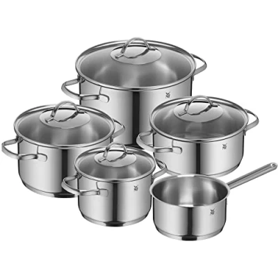 Afbeelding van WMF Provence Plus Pannenset 5 delig Chroom