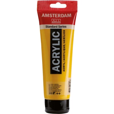 Afbeelding van Standard tube 120 ml Azo geel middel halfdekkende acrylverf