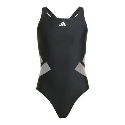 Afbeelding van adidas Performance Logo C back Badpak Kids Kinderen Zwart 116