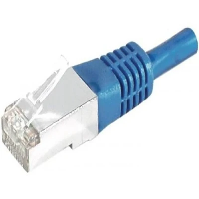 Image de DEXLAN Cordon patch RJ45 SSTP CAT 6a bleu 5 m