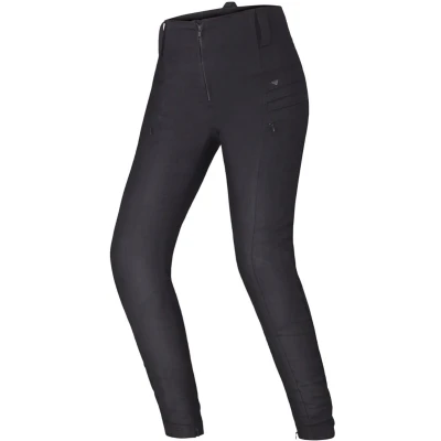 Afbeelding van SHIMA NOX 2.0 Jeggins Motorbroek voor dames, ademend, elastisch, slim fit met DuraQL laag, fit, CE knieën en heupen (zwart, L)