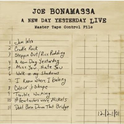 Afbeelding van A New Day Yesterday Live