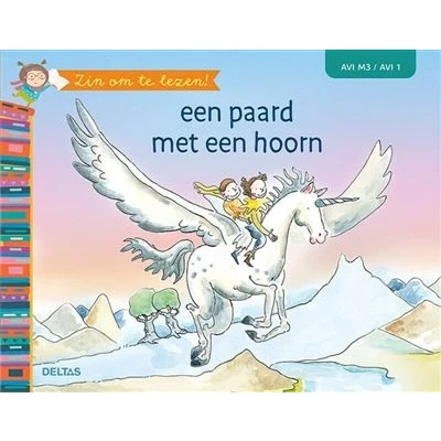 Image de Zin om te lezen! een paard met hoorn (AVI M3 / AVI 1)