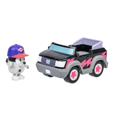 Afbeelding van BlueY Le trajet entre amis dans un superbe petit véhicule : conduisez avec muffin la voiture de fille à pizza, une figurine 6 cm articulations mobiles s&#039;intègre ce