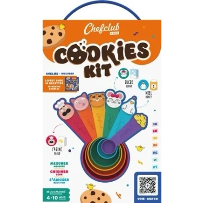 Afbeelding van Chefclub Kids Kookgerei voor kinderen Cups Kit Cookies