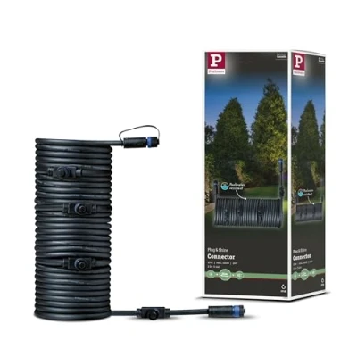 Image de Paulmann Beleuchtungssystem Plug&amp;Shine 5fach Verteiler 93930 noir