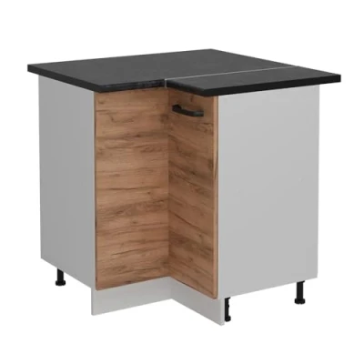 Afbeelding van Vicco R Line hoekkast Goldkraft eiken 75,6 cm AP antraciet