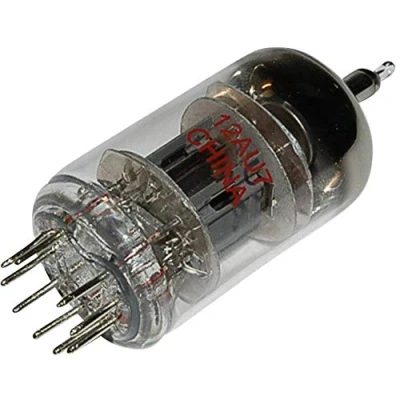 Afbeelding van ECC 82 = 12 AU 7 Elektronenbuis Dubbeltriode 100 V 11.8 mA Aantal polen: 9 Fitting: Noval 1 stuk(s)