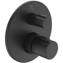 Afbeelding van Ideal Standard CeraTherm T100 inbouwthermostaat met stopkraan,