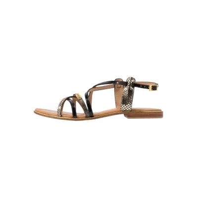 Afbeelding van Les Tropeziennes par M Belarbi Harry Sandalen, Dames, Maat: 40, Noir/multiolor Leer