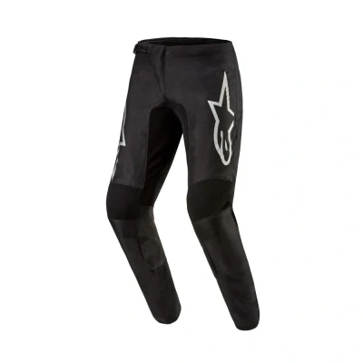 Afbeelding van Alpinestars MX 2024 Fluid Graphite Motorcrossbroek, zwart/zilver, 30, Zwart/Zilver