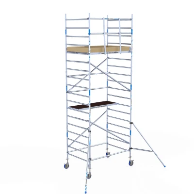 Afbeelding van Rolsteiger Alumexx Basic Schoren L190xB135cm 6.20m werkhoogte Carbon Deck platformen