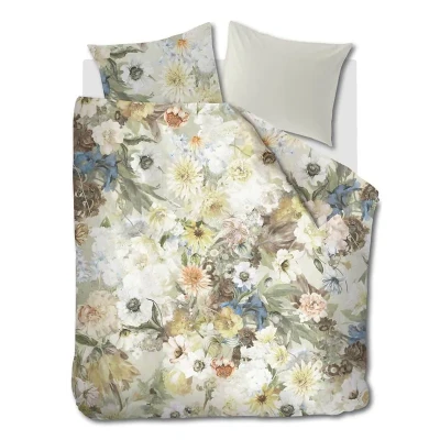 Afbeelding van At Home by BeddingHouse Forever Flowers dekbedovertrek Lits Jumeaux 240x200/220 Groen