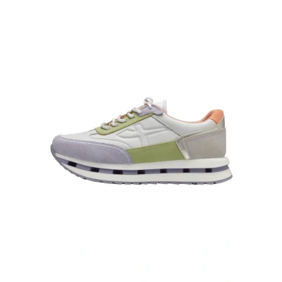Afbeelding van Tamaris Sneakers laag, Dames, Maat: 39, Lilac comb Leer en imitatieleer