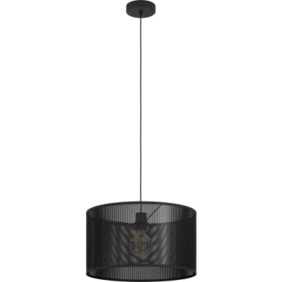 Afbeelding van EGLO Manby Hanglamp E27 Ø 45 cm Zwart Staal