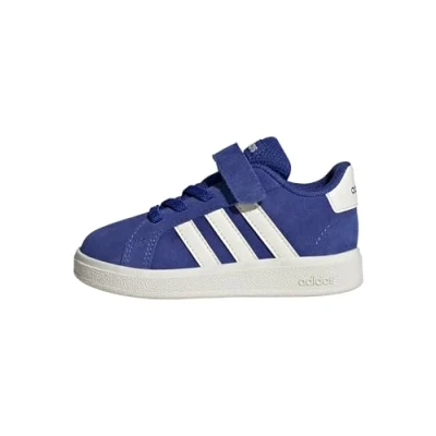 Afbeelding van adidas Grand Court 00s schoenen voor kinderen, uniseks, baby, Semi Lucid Blue / Off White Core Black, 26 EU