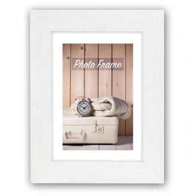 Afbeelding van ZEP Houten fotolijst wit Nelson 3 voor foto formaat 20x25 V21253