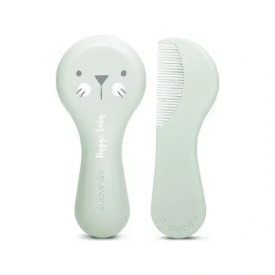 Afbeelding van Suavinex Brush Comb Set Blue