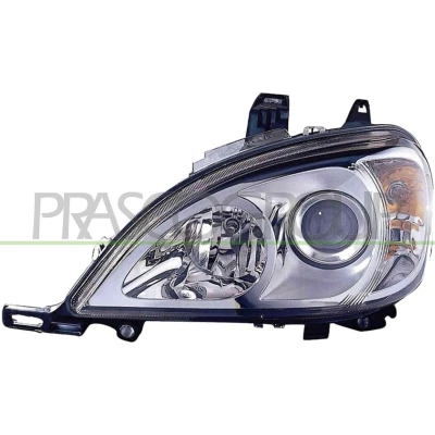 Afbeelding van PRASCO ME8224904 Koplampen Links H7/H7 Transparent voor rechtsrijdend verkeer Met elektromotor regelmotor LWR MERCEDES BENZ: ML Class