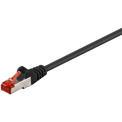 Afbeelding van CAT6 sFTP kabel 0.5 meter zwart