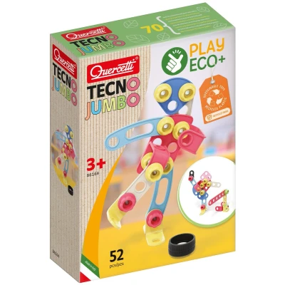 Afbeelding van Quercetti Tecno Play Eco Constructie Bouwset, 52dlg.