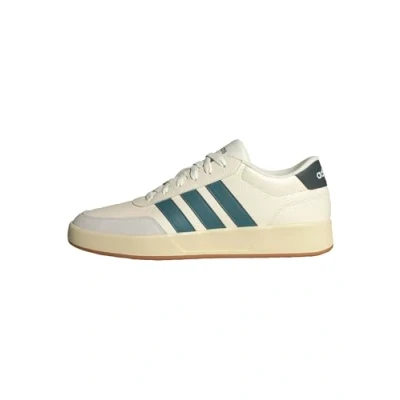 Afbeelding van adidas BREAKNET 3.0 SHOES Herenschoenen, Off White / Preloved Teal Legend Ivy, 38 2/3 EU