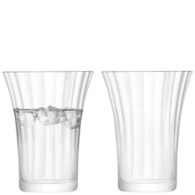 Afbeelding van L.S.A. Aurelia Waterglas 340 ml Set van 2 Stuks Transparent / Glass