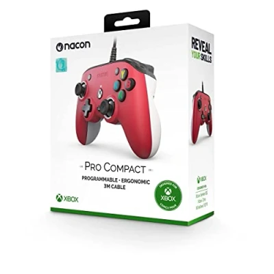 Afbeelding van NACON Officiële Bedrade Xbox X Pro Controller Rood
