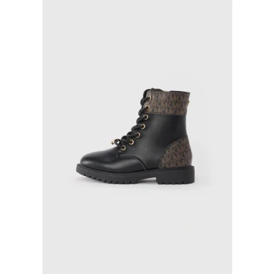 Afbeelding van Michael Kors Kids Madeline Alistair Veterboots voor kinderen, Maat: 34, Black Schoenen