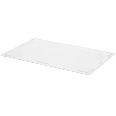 Afbeelding van Hendi Deksel voor pizzadeegdoos GN 1/1 BPA vrij Wit 530x325x20 mm