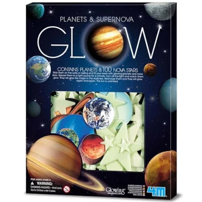 Afbeelding van 4M Fosforescerend Nova Planeten &amp; Supernova