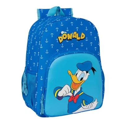 Afbeelding van Schoolrugzak Donald Blauw 33 x 42 14 cm
