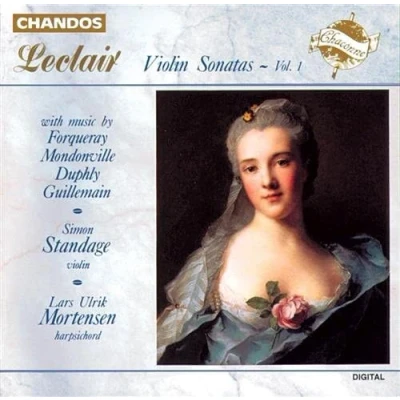 Afbeelding van Leclair: Violin Sonatas Vol 1 / Standage, Mortensen