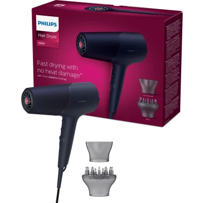 Afbeelding van Philips 5000 BHD510/00 Föhn met diffuser Marineblauw