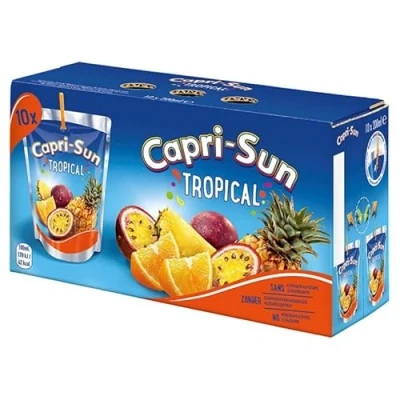 Afbeelding van CAPRI SUN Tropical Pocket 10X20Cl Gratis Verzending Prijs per eenheid