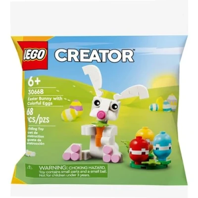 Afbeelding van LEGO Creator 30668 paashaas met kleurrijke eieren