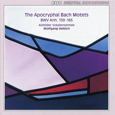 Afbeelding van The Apocryphal Bach Motets BWV Anh. 159 165 / Helbich