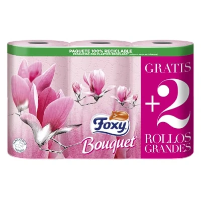 Afbeelding van Toilet rol Foxy Bouquet 3 lagen (6 uds)